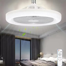 Modern LED Ceiling Fan E27 Screw Fan Light with Remote