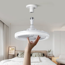 Modern LED Ceiling Fan E27 Screw Fan Light with Remote