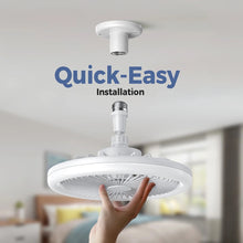 Modern LED Ceiling Fan E27 Screw Fan Light with Remote