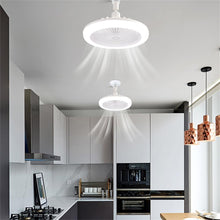 Modern LED Ceiling Fan E27 Screw Fan Light with Remote