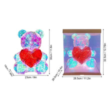 30cm LED Rose Teddy Bear