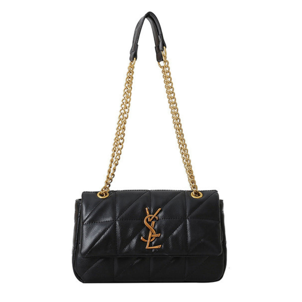 Rhombic Small Texture Chain Bag Single Shoulder Crossbody Bag