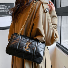 Rhombic Small Texture Chain Bag Single Shoulder Crossbody Bag