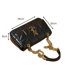 Rhombic Small Texture Chain Bag Single Shoulder Crossbody Bag