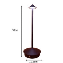 Rechargeable LED Table Lamp with Touch Sensor 3 Color Stepless Dimming