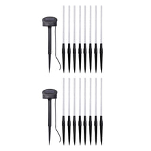 8/16pcs Solar LED Lawn Light for Garden Park and Villa Landscape