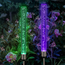 Decorative Bubble Garden Stakes Garden Solar Lights