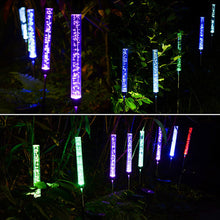 Decorative Bubble Garden Stakes Garden Solar Lights