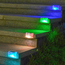 Outdoor Solar LED Deck Lights for Garden Path Patio Pathway Stairs Step Fence