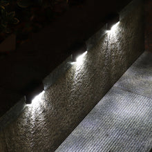 Outdoor Solar LED Deck Lights for Garden Path Patio Pathway Stairs Step Fence