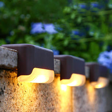 Outdoor Solar LED Deck Lights for Garden Path Patio Pathway Stairs Step Fence