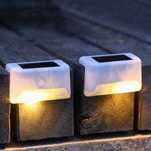 Outdoor Solar LED Deck Lights for Garden Path Patio Pathway Stairs Step Fence