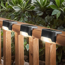 Outdoor Solar LED Deck Lights for Garden Path Patio Pathway Stairs Step Fence
