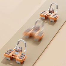 Automatic Rebound Abdominal Wheel Roller with Elbow Support and Phone Holder