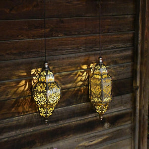 Luxury Baroque Style Hollow Projection Lantern