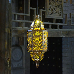 Luxury Baroque Style Hollow Projection Lantern