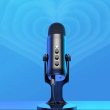 Condenser Microphone USB Tabletop Mic For Studio Recording YouTube Live