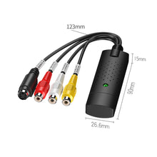 USB Video Capture Card VHS Box VHS VCR TV to Digital Converter