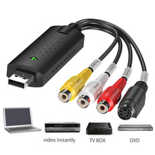 USB Video Capture Card VHS Box VHS VCR TV to Digital Converter