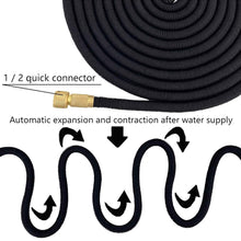 Expandable Magic High Pressure Garden Hose With 3/4 Joint Sprinkler Head