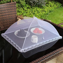 Foldable Food Mesh Cover Fly Anti Mosquito Pop-Up Breathable Food Cover