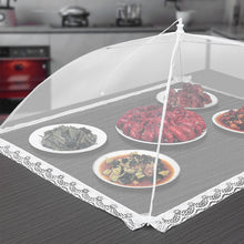 Foldable Food Mesh Cover Fly Anti Mosquito Pop-Up Breathable Food Cover