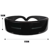 DIY Shining Electronic Futuristic Eyewear Glow The Dark Bluetooth LED Luminous Glasses