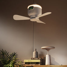 Portable USB Ceiling Fan with Remote Control Night Light and Timer