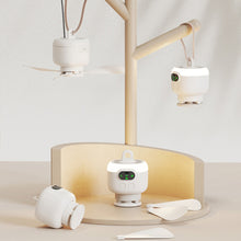 Portable USB Ceiling Fan with Remote Control Night Light and Timer