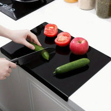 Acrylic Non-slip Kitchen Countertop Protection Black Chopping Board