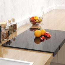 Acrylic Non-slip Kitchen Countertop Protection Black Chopping Board