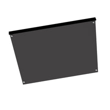 Acrylic Non-slip Kitchen Countertop Protection Black Chopping Board