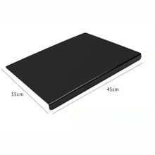 Acrylic Non-slip Kitchen Countertop Protection Black Chopping Board