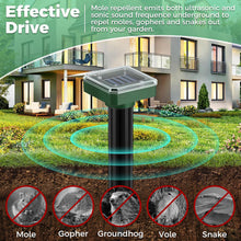 Solar Powered Animal Repeller Stakes