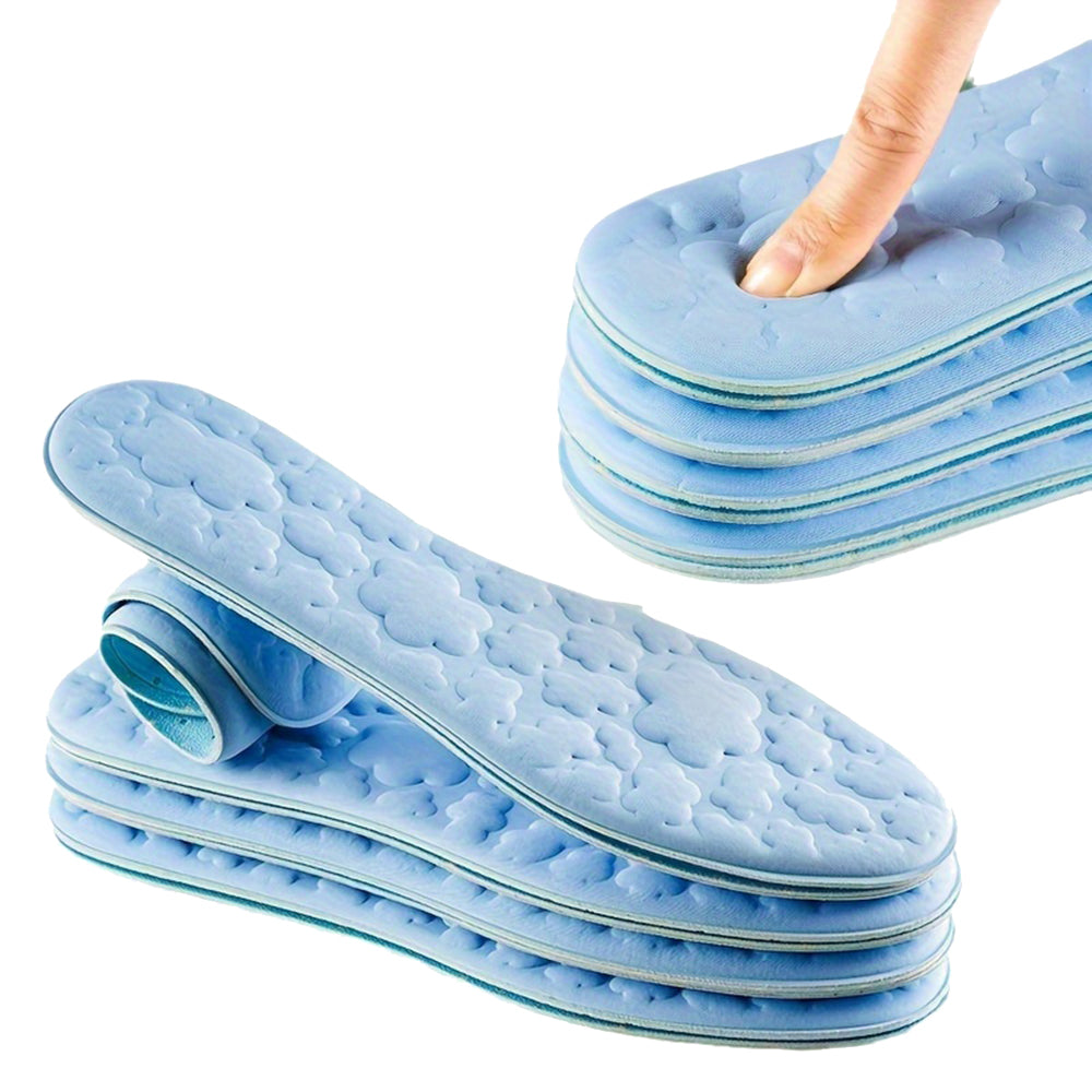 5 Pairs Breathable Sweat Soft Sport Shoe Insoles