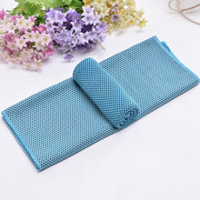 6pcs Soft Breathable Microfiber Cooling Towels - Quick-Dry Sweat-Absorbing