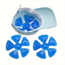 2 Pack Reusable Summer Cooler Helmet Cooling Gel Ice Packs