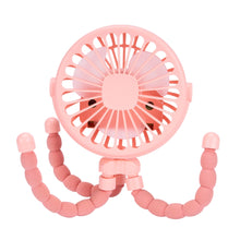 Rechargeable Mini USB Fan Folding Handheld Octopus Fan