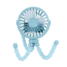 Rechargeable Mini USB Fan Folding Handheld Octopus Fan