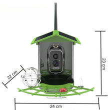 2K HD Bird Feeder Camera WiFi Solar Powered with Battery and Alerts