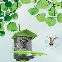 2K HD Bird Feeder Camera WiFi Solar Powered with Battery and Alerts