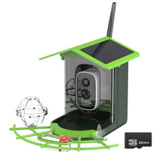 2K HD Bird Feeder Camera WiFi Solar Powered with Battery and Alerts