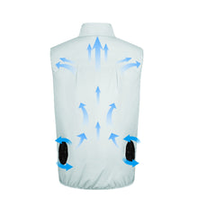 Wearable Cooling Fan Vest Outdoor Air-conditioned Clothes