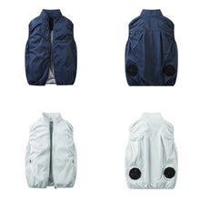 Wearable Cooling Fan Vest Outdoor Air-conditioned Clothes