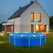 Solar Powered LED Lights Portable Detachable Pool Lights