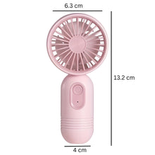 Mini Portable USB Rechargeable Handheld Fan with 3 Speeds