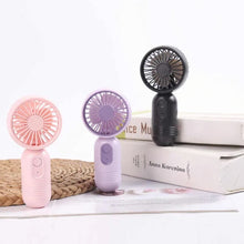 Mini Portable USB Rechargeable Handheld Fan with 3 Speeds