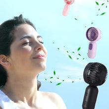 Mini Portable USB Rechargeable Handheld Fan with 3 Speeds