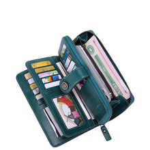 RFID Anti-Theft Multi-Card Long Wallet With Wrist Strap