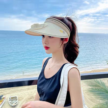 Sun Protection Hat Summer Large Brim USB Charging Fan Sun Visor